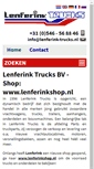 Mobile Screenshot of lenferink-trucks.nl